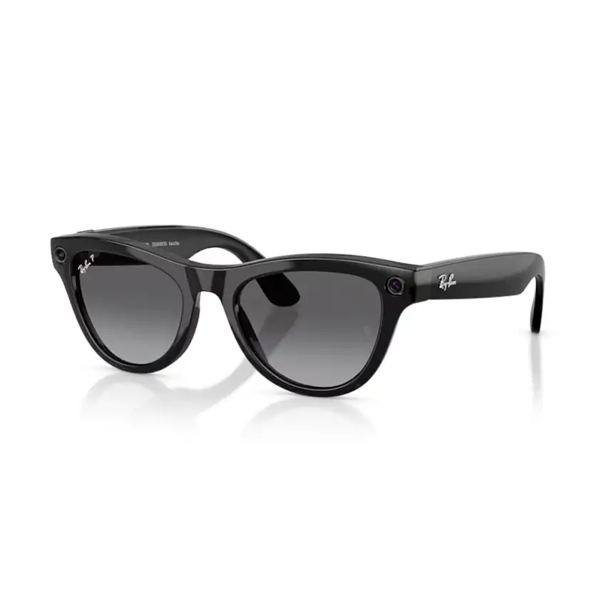 Solglasögon Ray-Ban Meta AI Skyler Gen 2 Black-Graphite Polarized