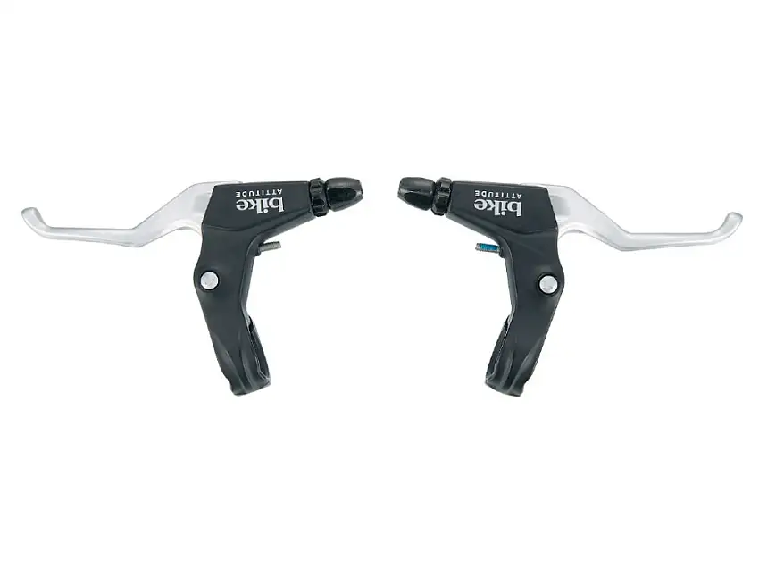 Bike Attitude bromshandtag set för v-bromsar och cantilever svart/silver