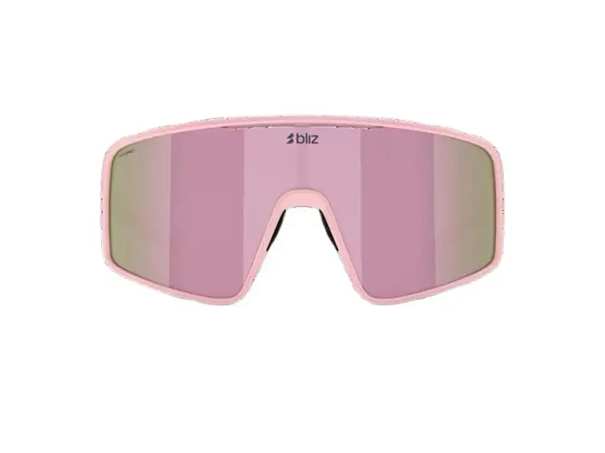 Bliz P001 Large (38) cykelglasögon brown/rose multicolour lens matt powder pink