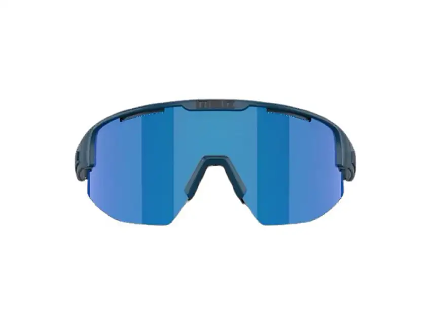 Bliz Matrix Medium cykelglasögon brown/mirror lens matte blue