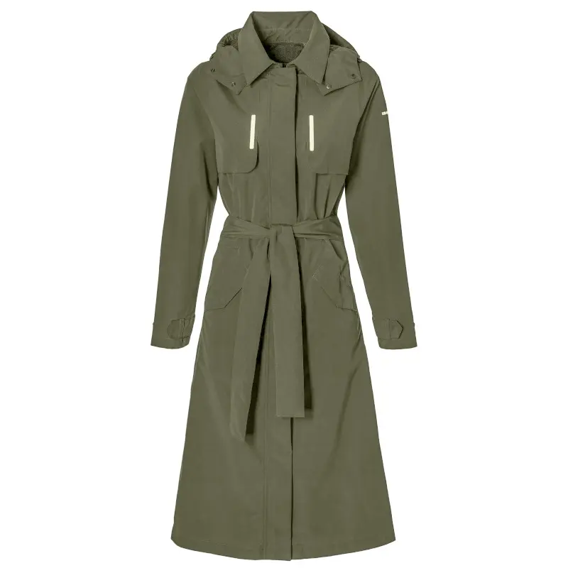 Vattentät jacka för kvinnor Basil MosseTrench-Coat