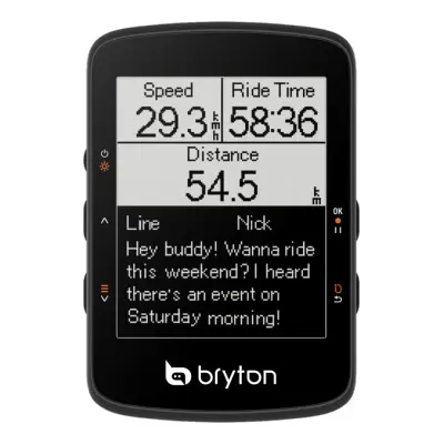 Mätare Bryton Rider 460E