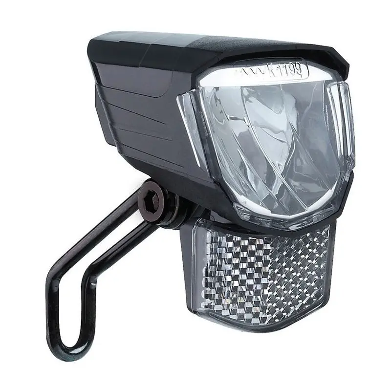 reflekterande led-framcykellampa med dynamofäste Buchel Tour 45SL E-Bike 45 Lux 6 v.