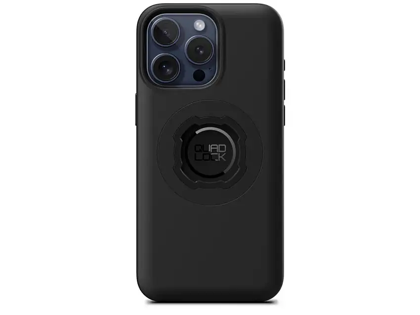 Quad Lock MAG cover case magnetisk för iPhone 15 Pro Max svart