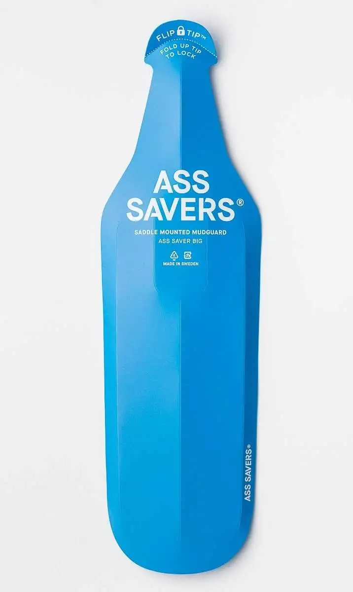 Bakskärm Ass Saver Big blå