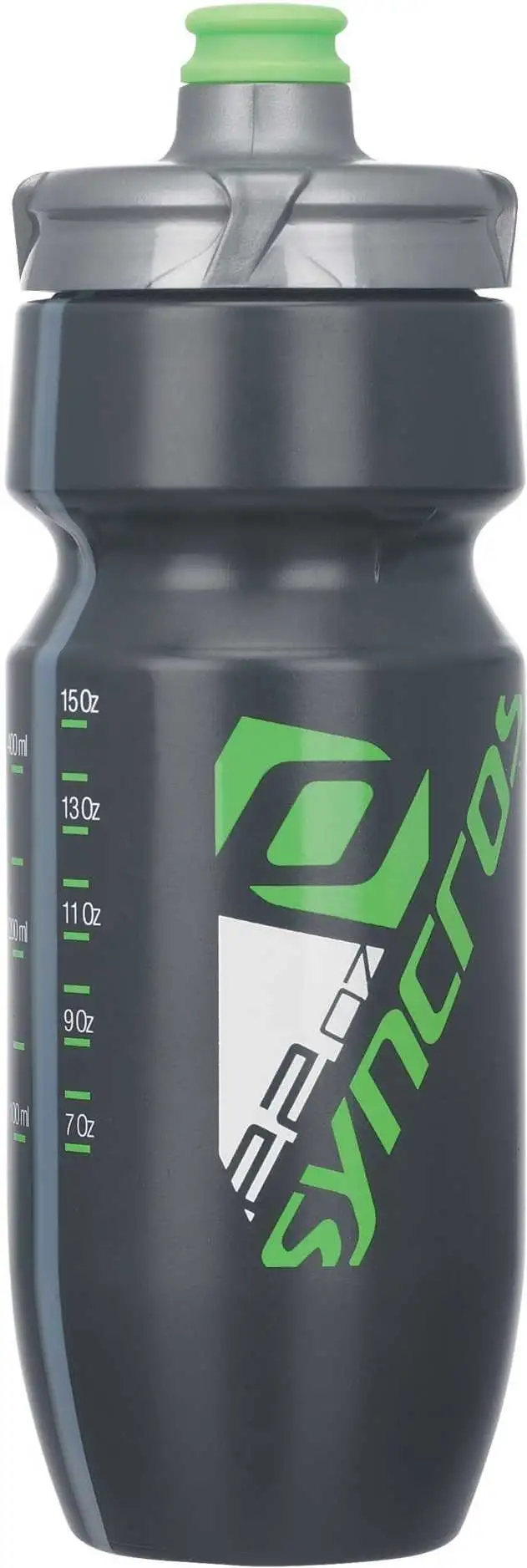 Flaska Syncros Corporate Plus 650 ml svart/grön