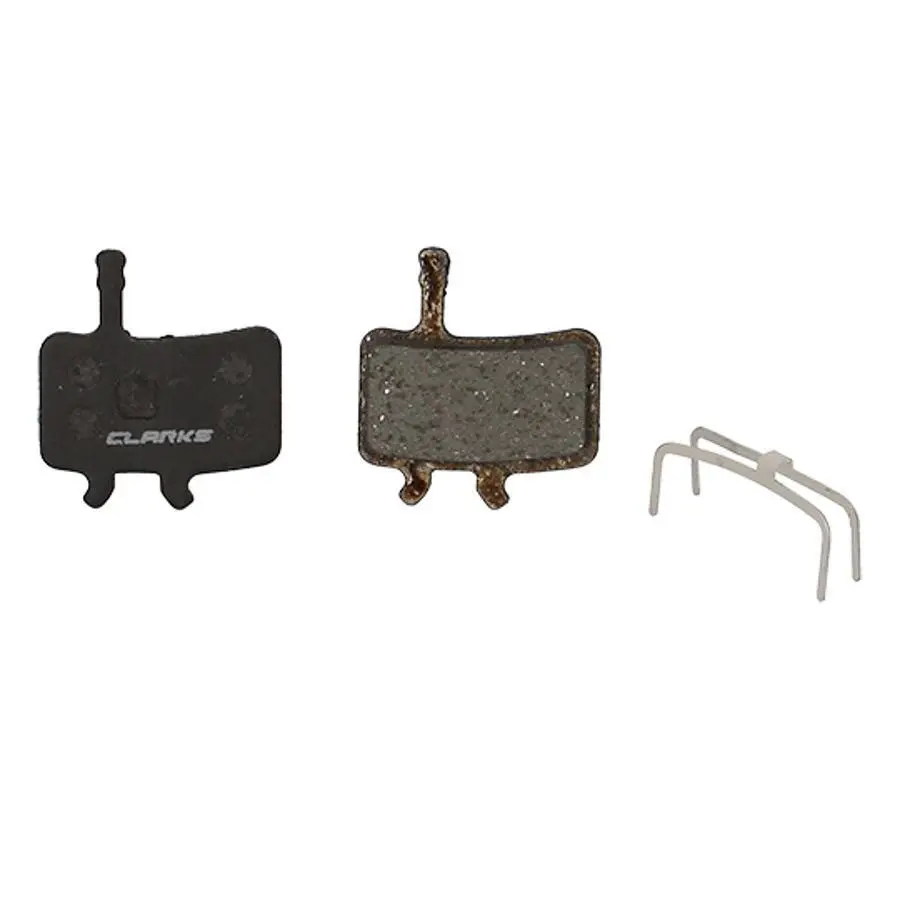 Ett par organiska bromsbelägg Clarks Cycle Systems Juicy Bb7 Ultimate