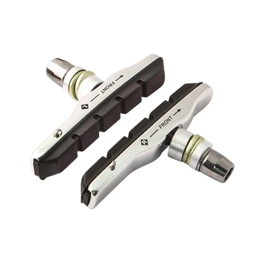 Ett par asymmetriska bromsbackshållare Clarks Cycle Systems V-Brake