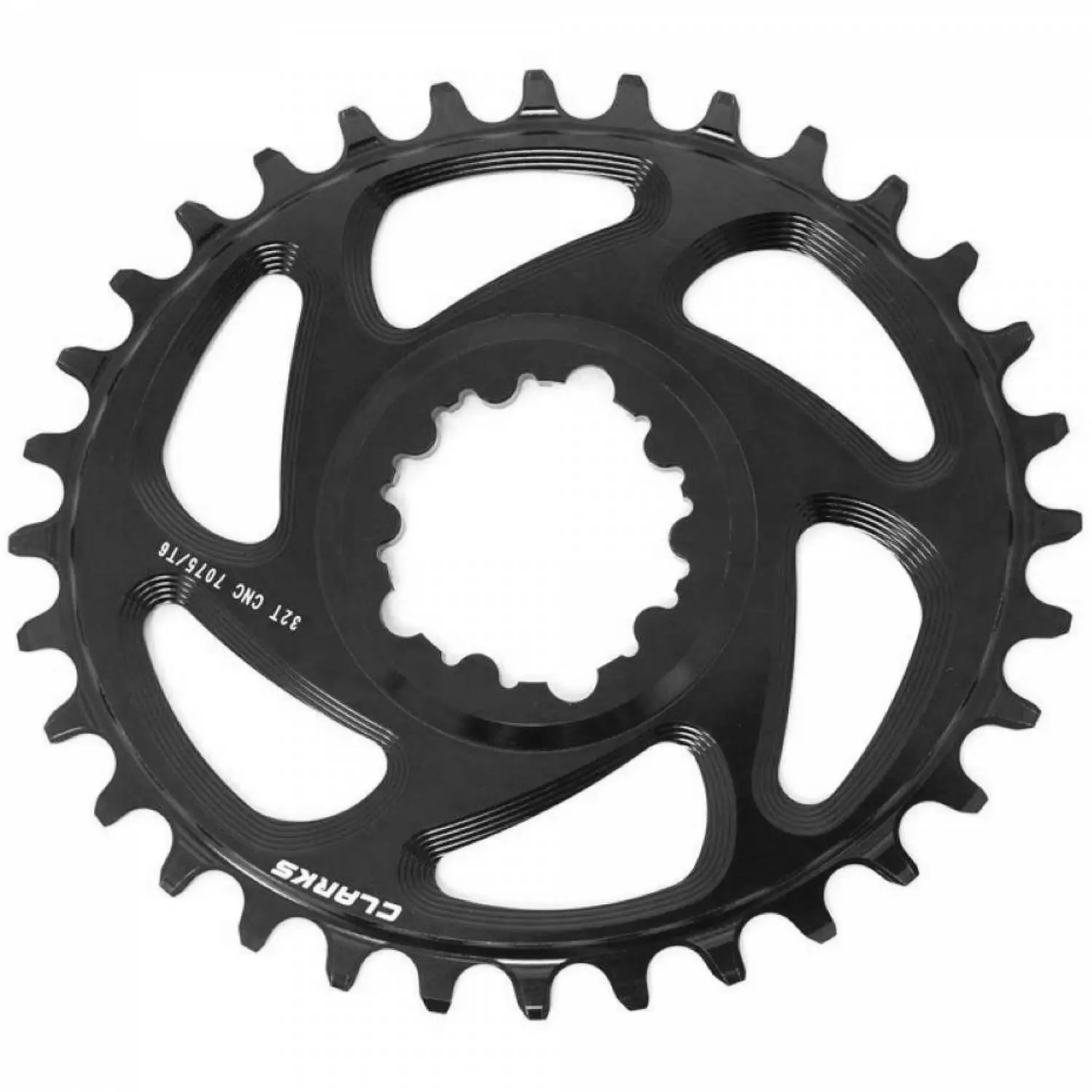 Oval vevparti i aluminium Clarks Cycle Systems CCR-04-OV - 9-12sp