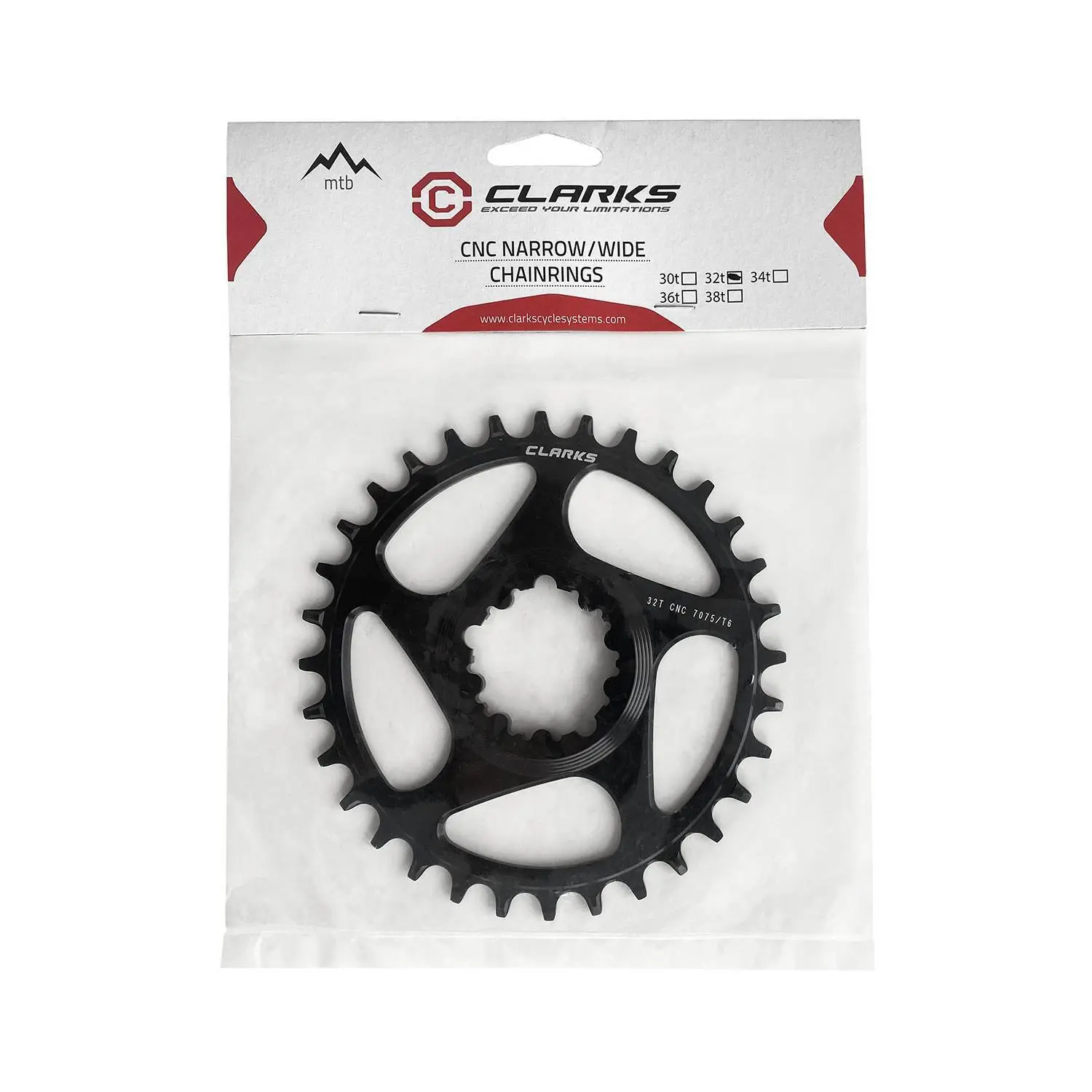 Aluminiumbricka Clarks Cycle Systems CCR-04 - 9-12v