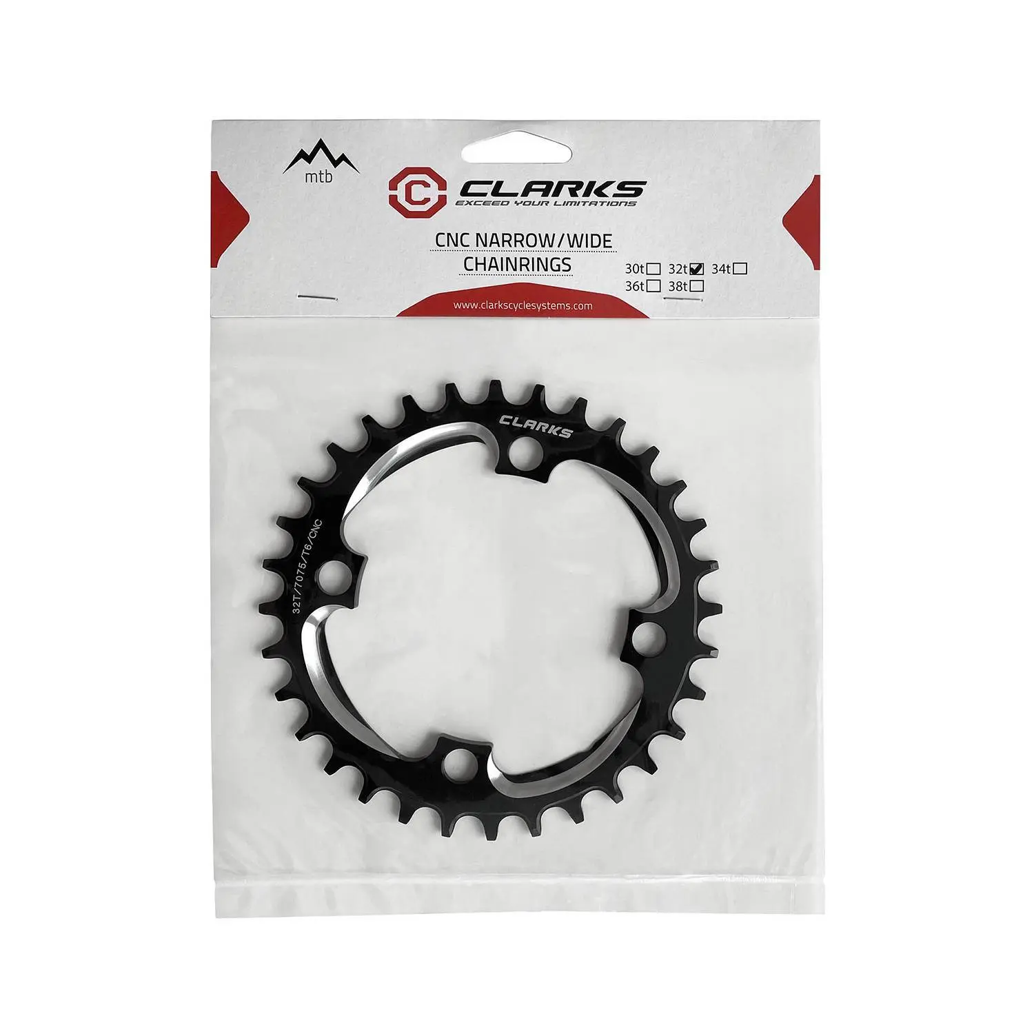 Aluminiumbricka Clarks Cycle Systems CCR-94A-01 - 9-12v