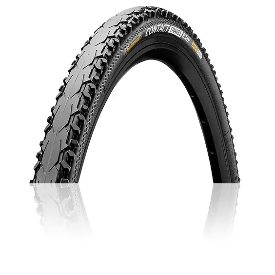 Cykeldäck Continental CONTACT Travel SafetySystem Breaker DuraSkin 50-559 (26x2.00") svart/reflex