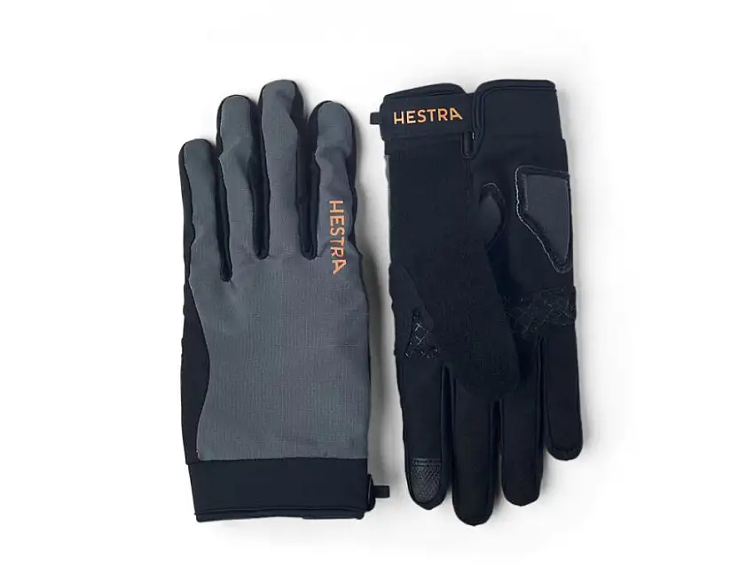 Hestra Bike Guard Long cykelhandskar mörkgrå unisex