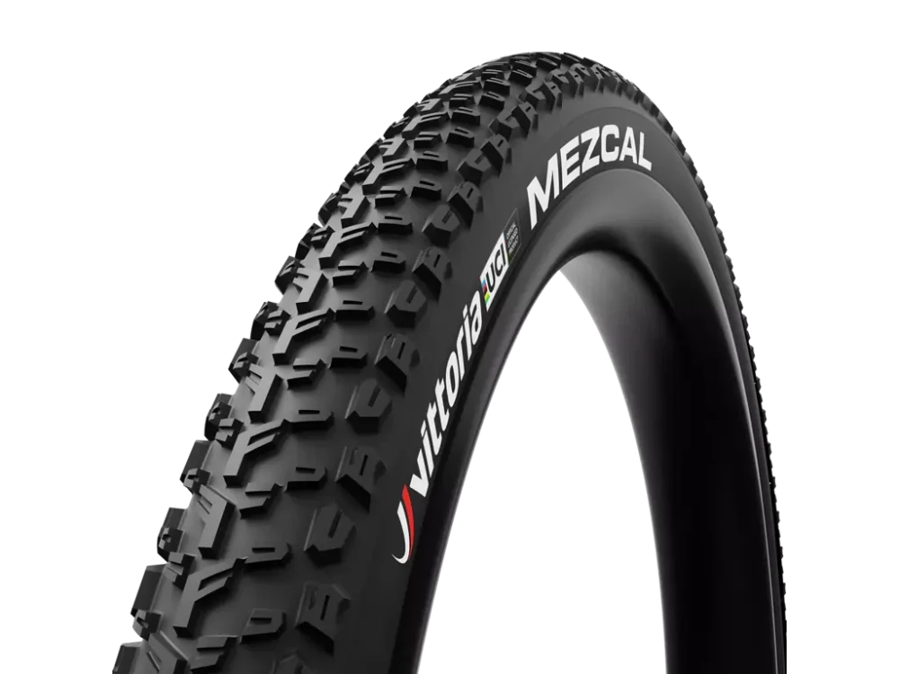 Vittoria Mezcal  XC TLR UCI MTB vikbart däck 29x2,25 (55-622) svart/rainbow