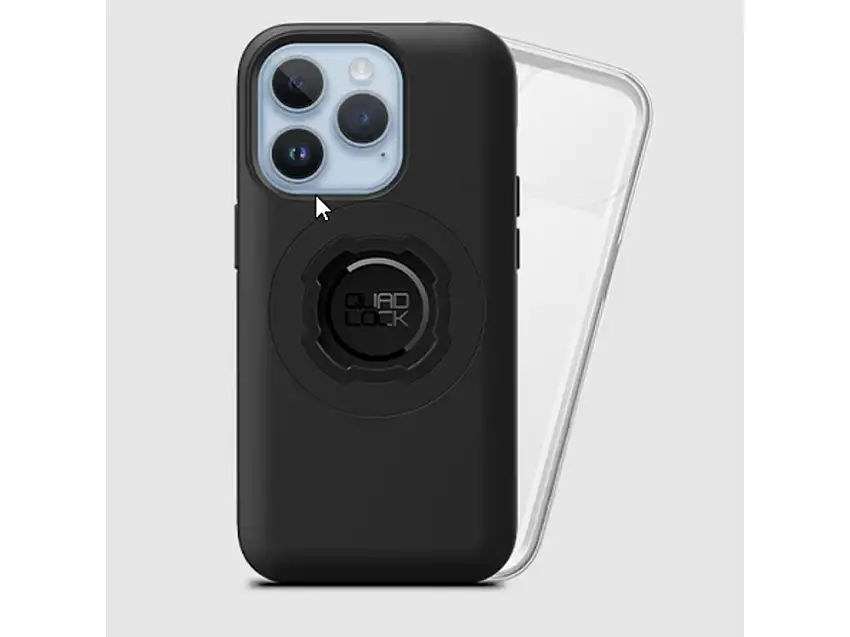 Quad Lock MAG cover case magnetisk för iPhone 14 Pro svart