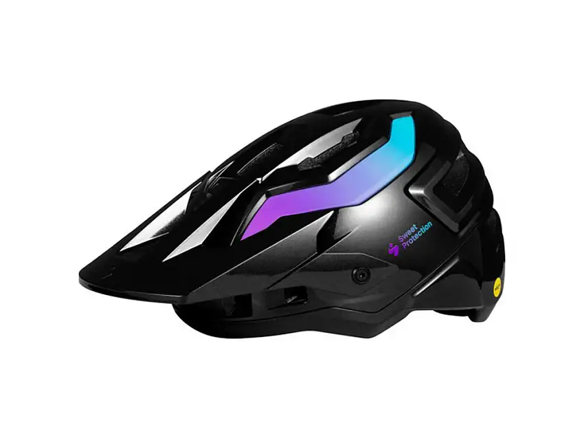 Sweet Protection Bushwhacker 2Vi MIPS cykelhjälm black hyper violet LTD
