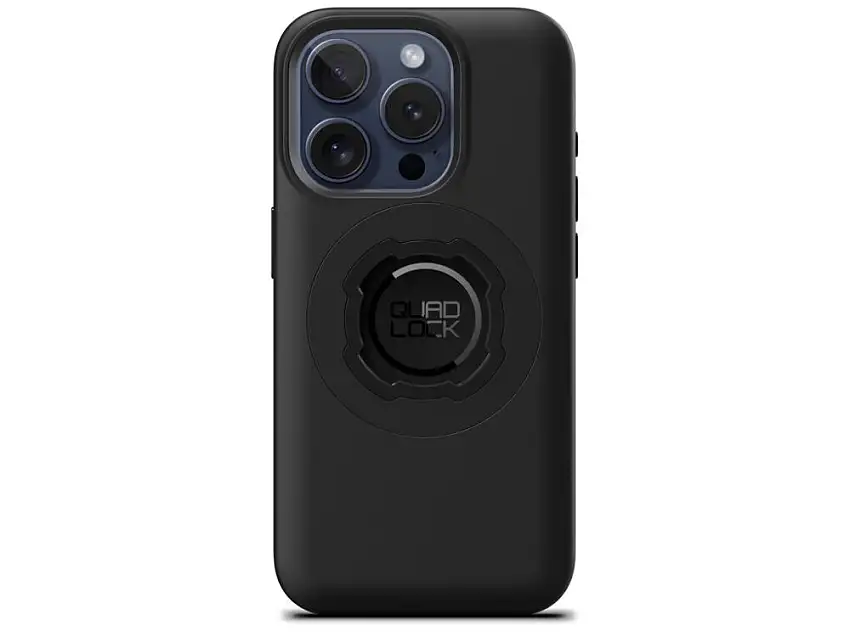Quad Lock MAG cover case magnetisk för iPhone 15 Pro svart