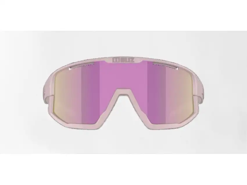 Bliz Fusion Medium cykelglasögon brown mirror/pink lens matte pink