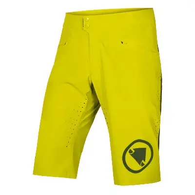 Baggy Shorts Endura SingleTrack Lite grön kortare längd
