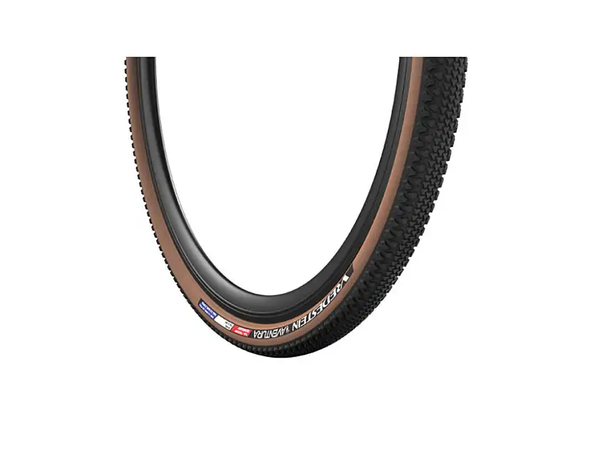 Vredestein Aventura TLR gravel vikbart däck sort/skin wall