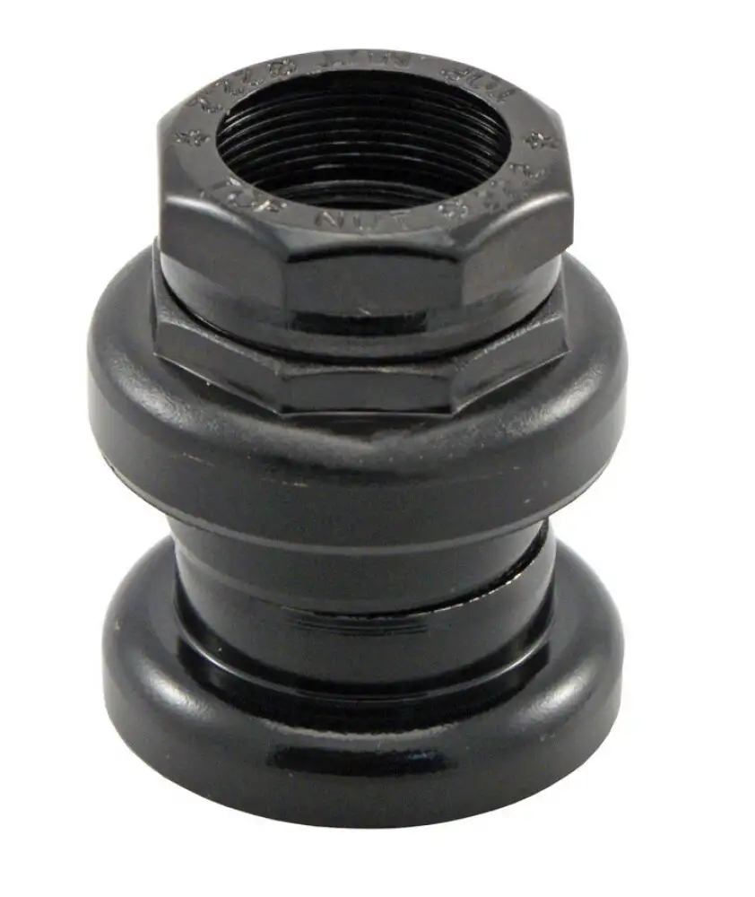 1" styrlager till fixiecykel/ram svart 30 mm