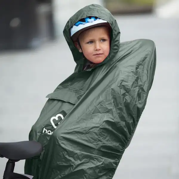 Regnponcho Hamax Grön