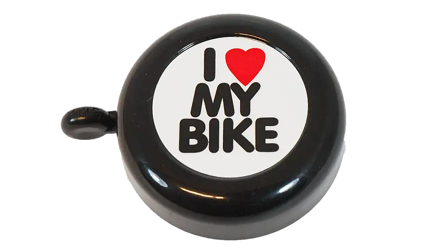I Love MY Bike ringklocka