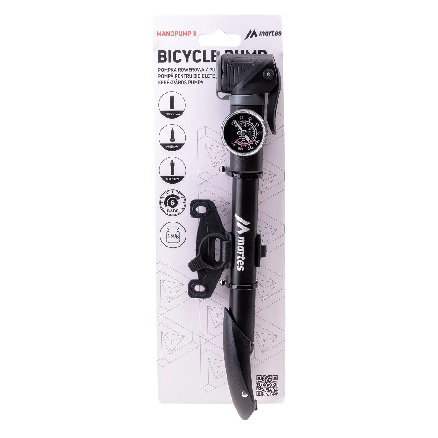 Cykelpump Martes Manopump II