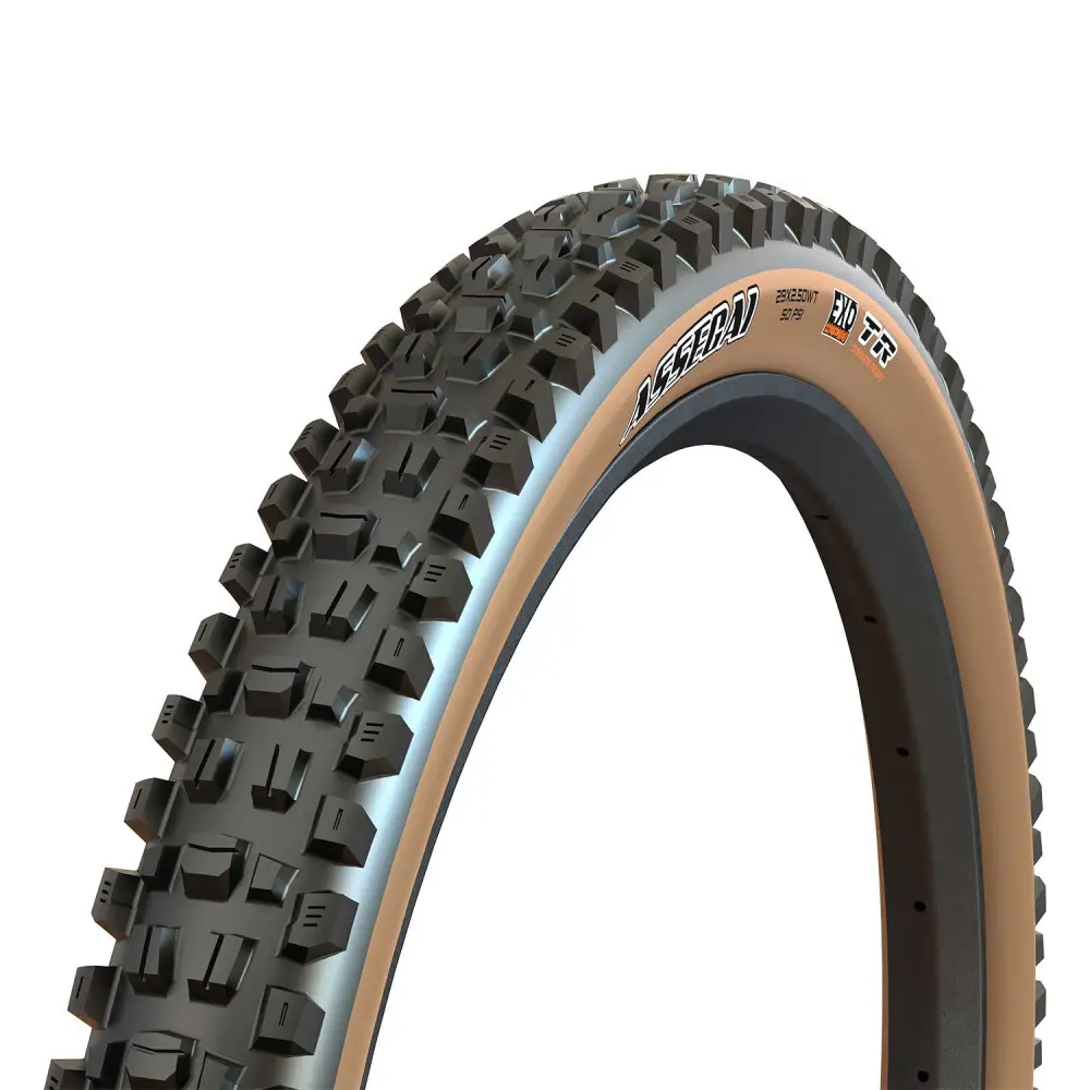 Mjukt däck Maxxis Assegai - 29x2.60 WT - Exo / Tubeless Ready / Tanwall