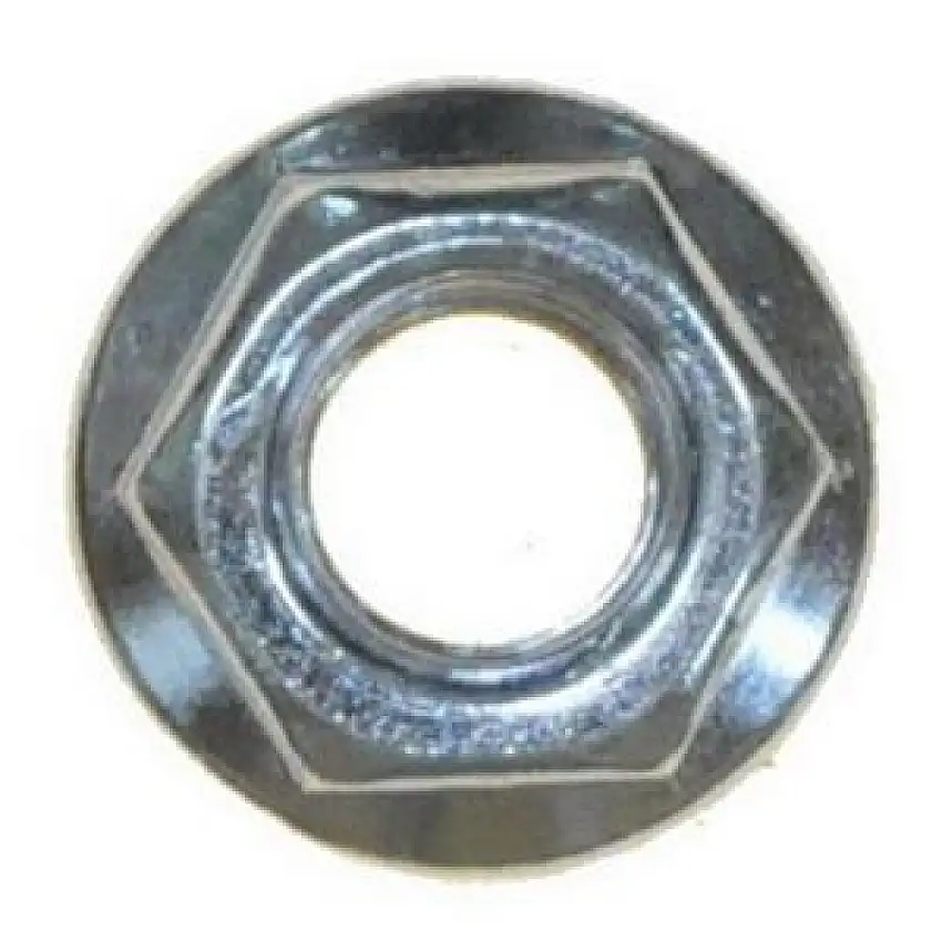 Axelmutter med krage M10x1