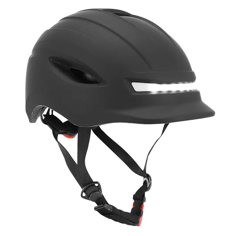 Cykelhjälm med blinkers + styrkontroll justering av ratt P2R Urbain/City