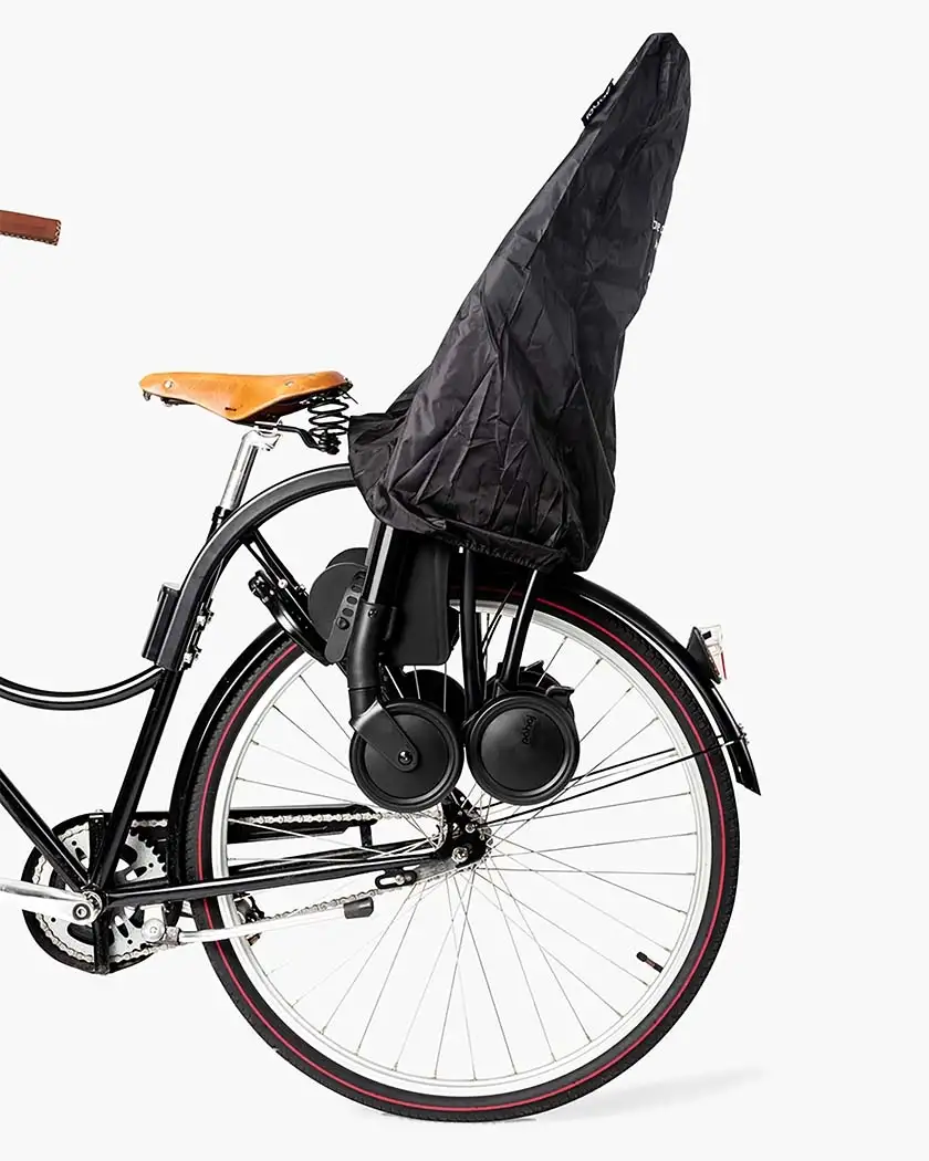 Regnskydd Påhoj Överdrag För Barnsits/Barnvagn svart