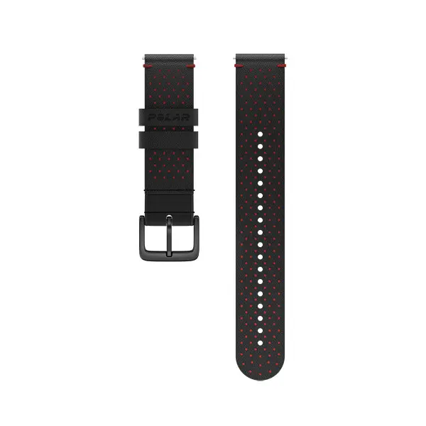 Klockarmband i läder Polar Pacer LTHR