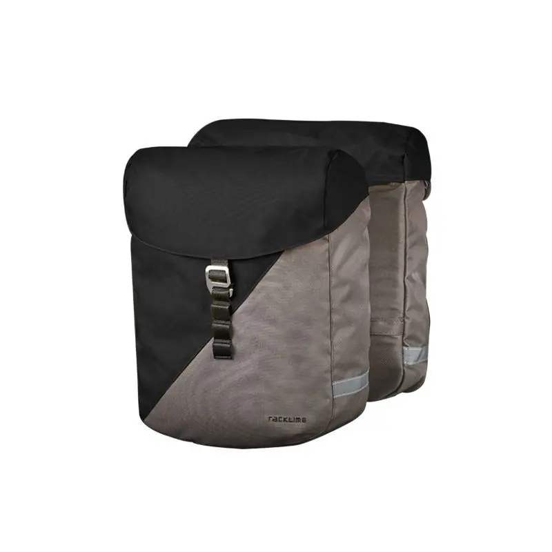Bakre cykelväska med dubbla stenar Racktime Vida snap-it 43 x 14 x 36 cm