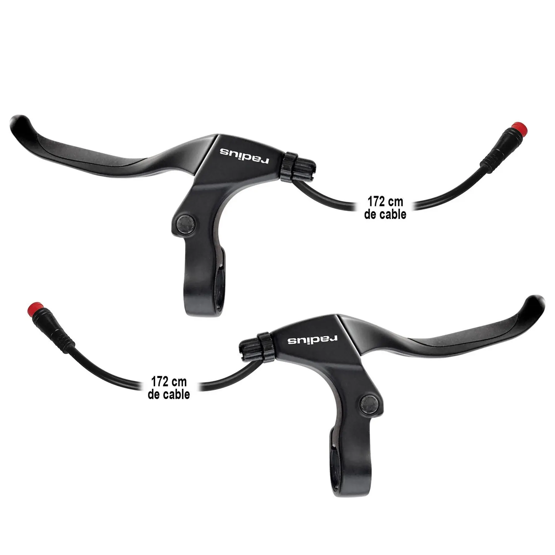 Bromshandtag i aluminium Radius