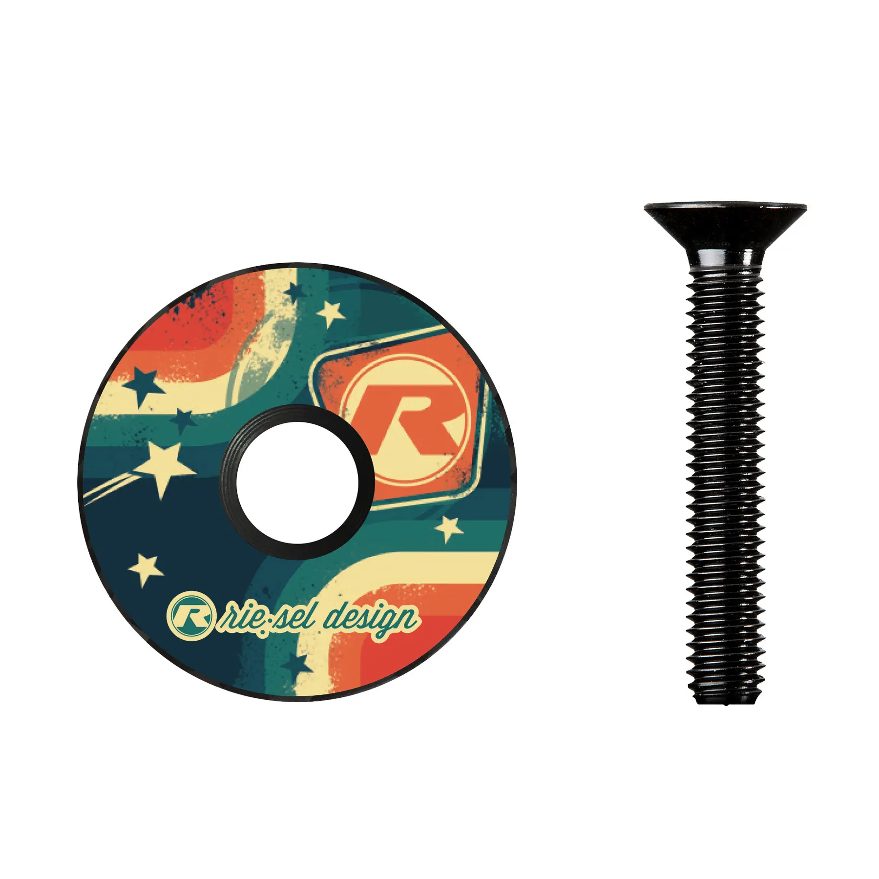 Stickpropp Riesel Design Top Cap