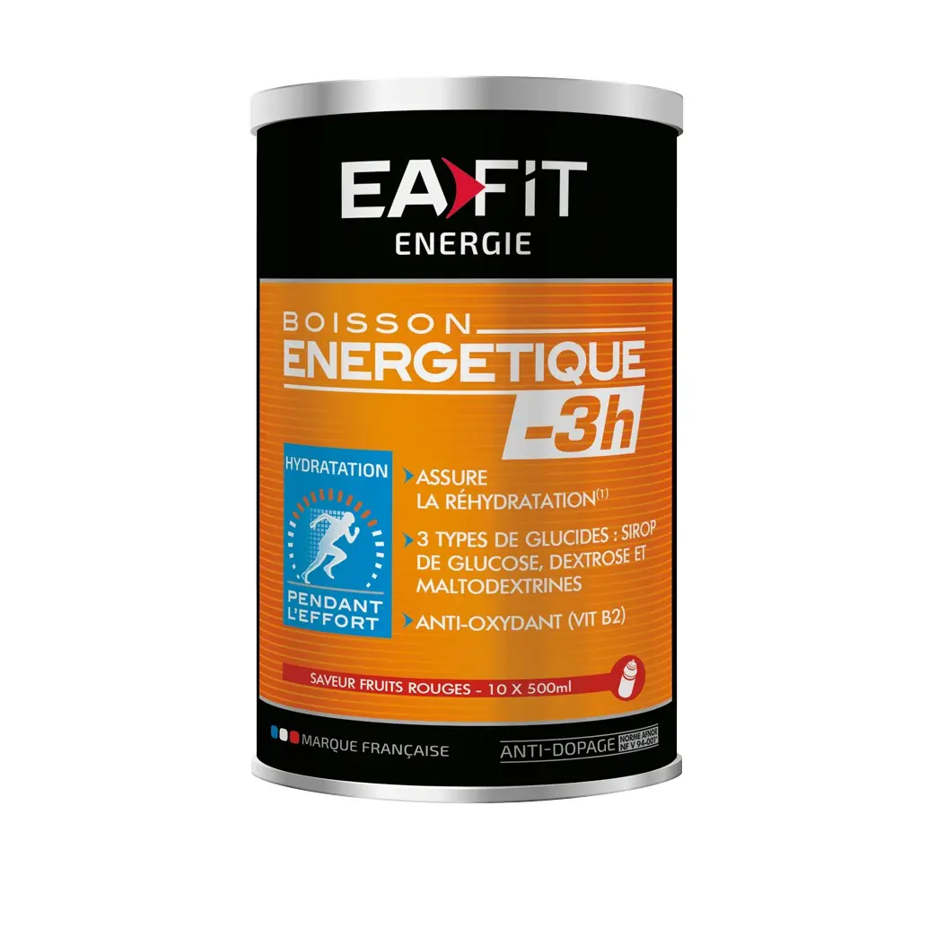 -3h röd frukt energidryck EA Fit