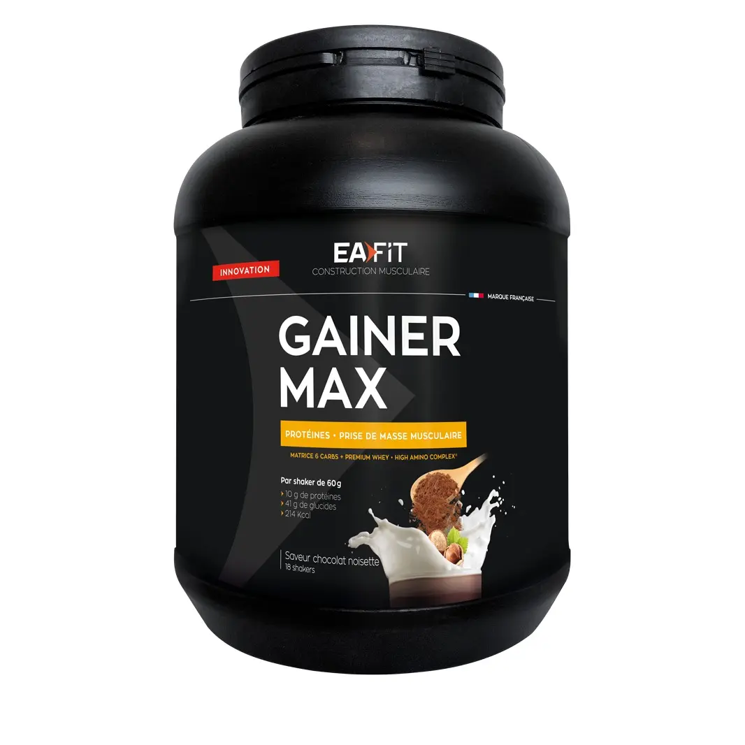 Gainer Max Choklad Hasselnöt EA Fit 1,1kg