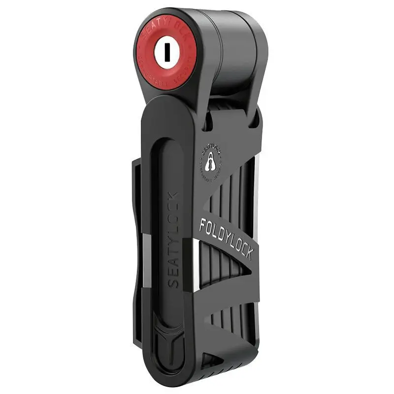 Fällbart lås med nyckel mini Seatylock