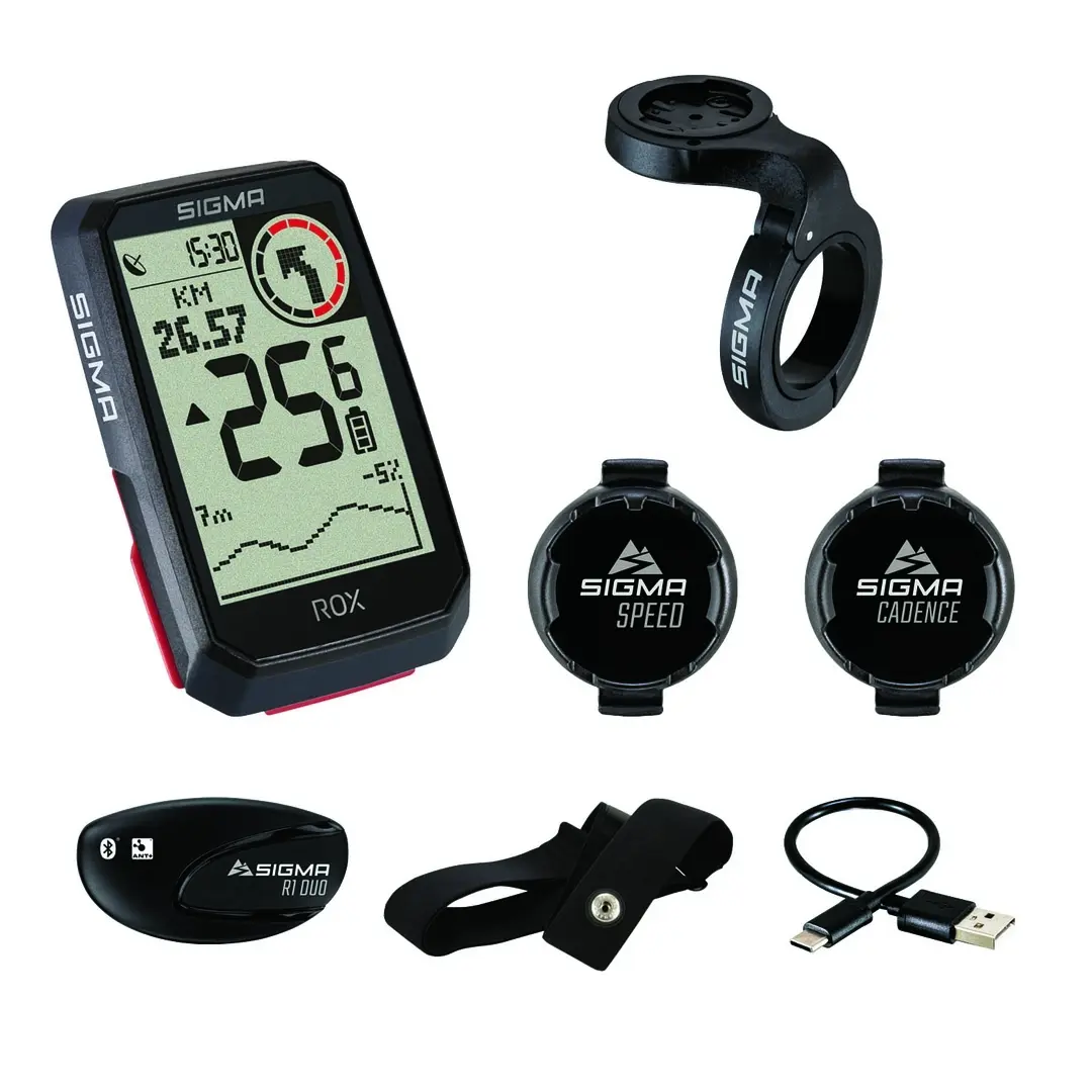 Mätare Sigma Rox 4.0 Gps - Cad + Hrm