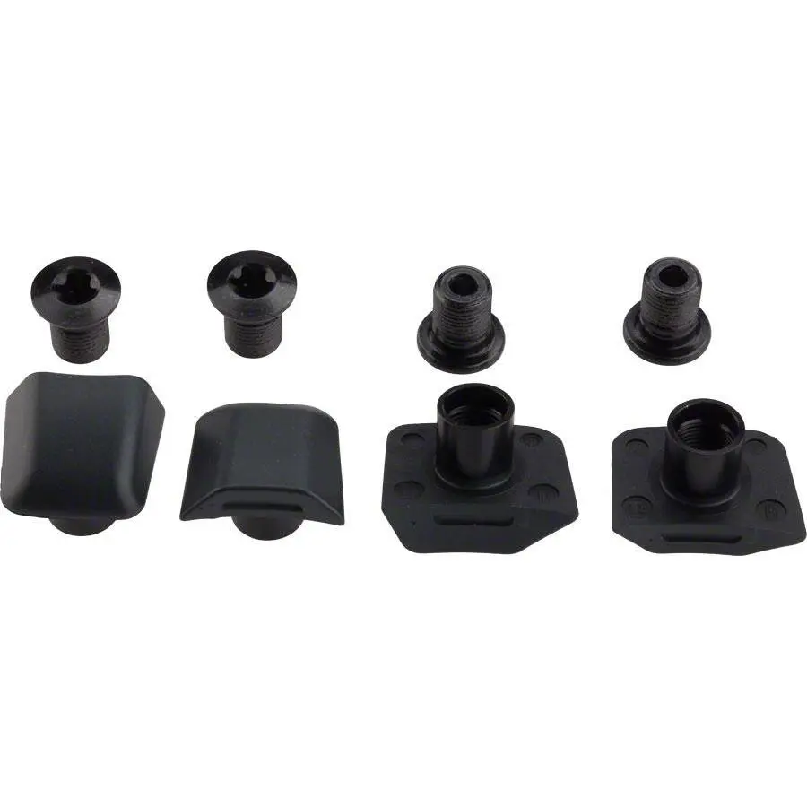 46-36-tand kedjekransens fästbult (m8 x 10.1) och mutter (4 uppsättningar) Shimano FC-6800 (x4)