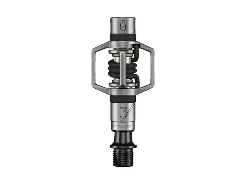 Crankbrothers eggbeater 3 silver/svart