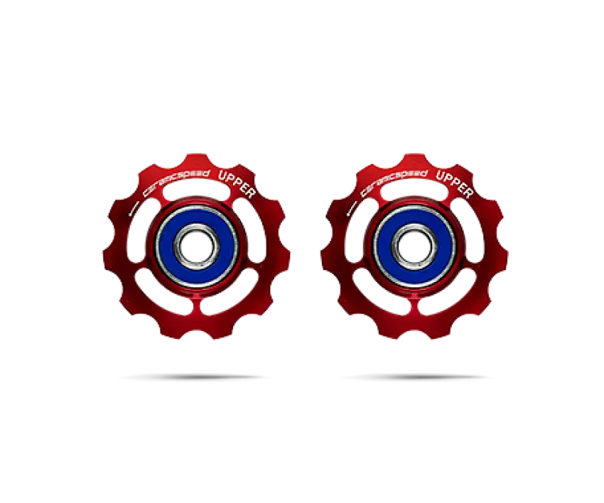CeramicSpeed Keramiska Rulltrissor Röd Sram 11-Speed