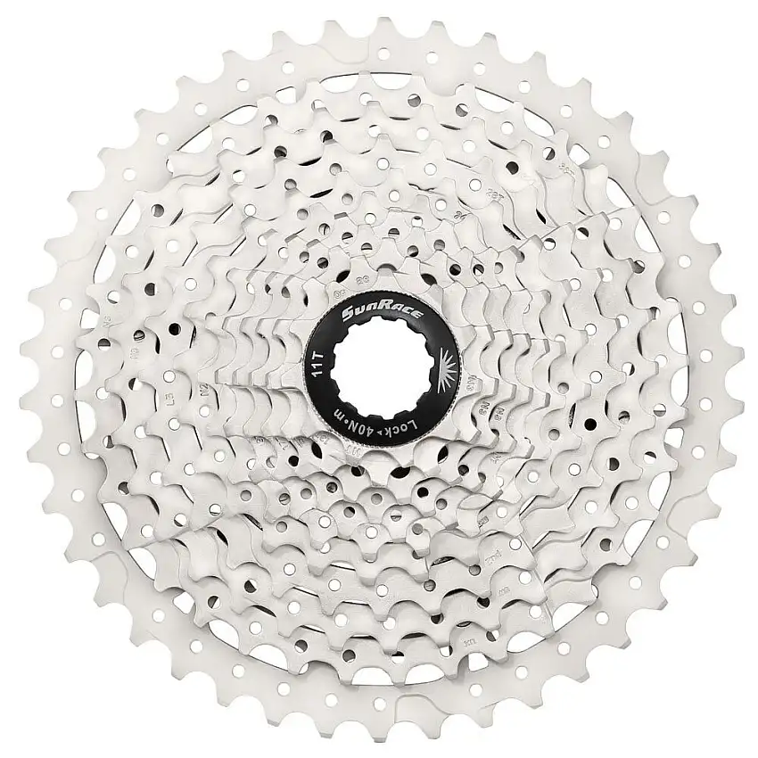 SunRace kassett 10 delad 11-40 silver
