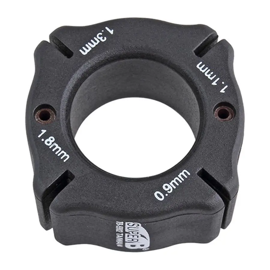 Aero ekernyckel 0,9 / 1,1 / 1,3 / 1,8 mm platt ekerhållare Super B TB-5502