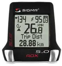 Cykeldator Sigma ROX 5.0 svart