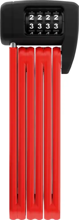 Vikbart lås Abus 6055C/85 SH Bordo Lite Combo Röd