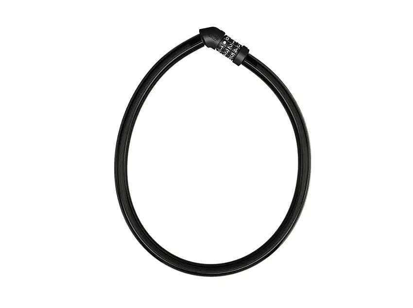 Vajerlås Abus 4408 Combo Svart
