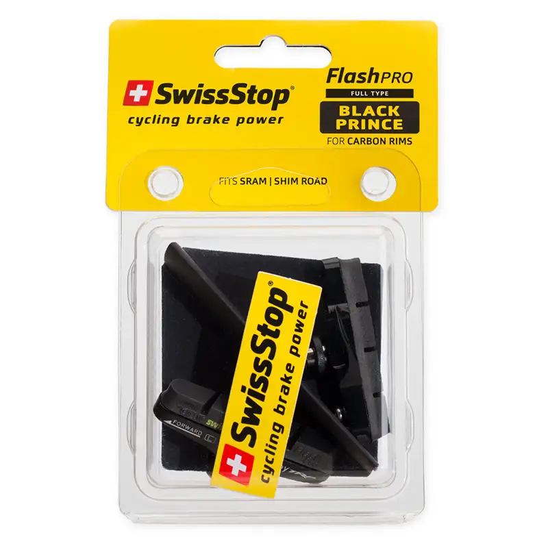 Bromskloss SWISSSTOP Rim Brake Pad And Cartridge Hodler Full FlashPro Black Prince