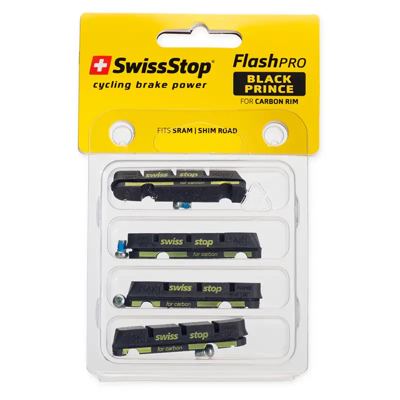 Bromskloss SWISSSTOP Rim Brake Pad Inserts FlashPro Black Prince